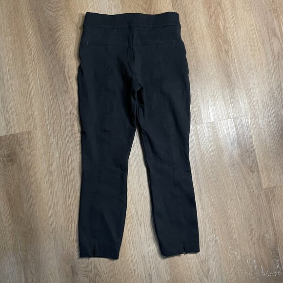 Spanx The Perfect Pant ponte S small PETITE Ankle Backseam Skinny black stretch - Picture 9 of 10